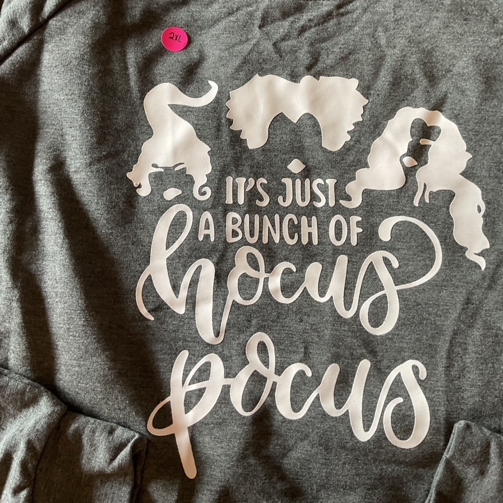 Charcoal Hocus Pocus Off-the-Shoulder Sweater